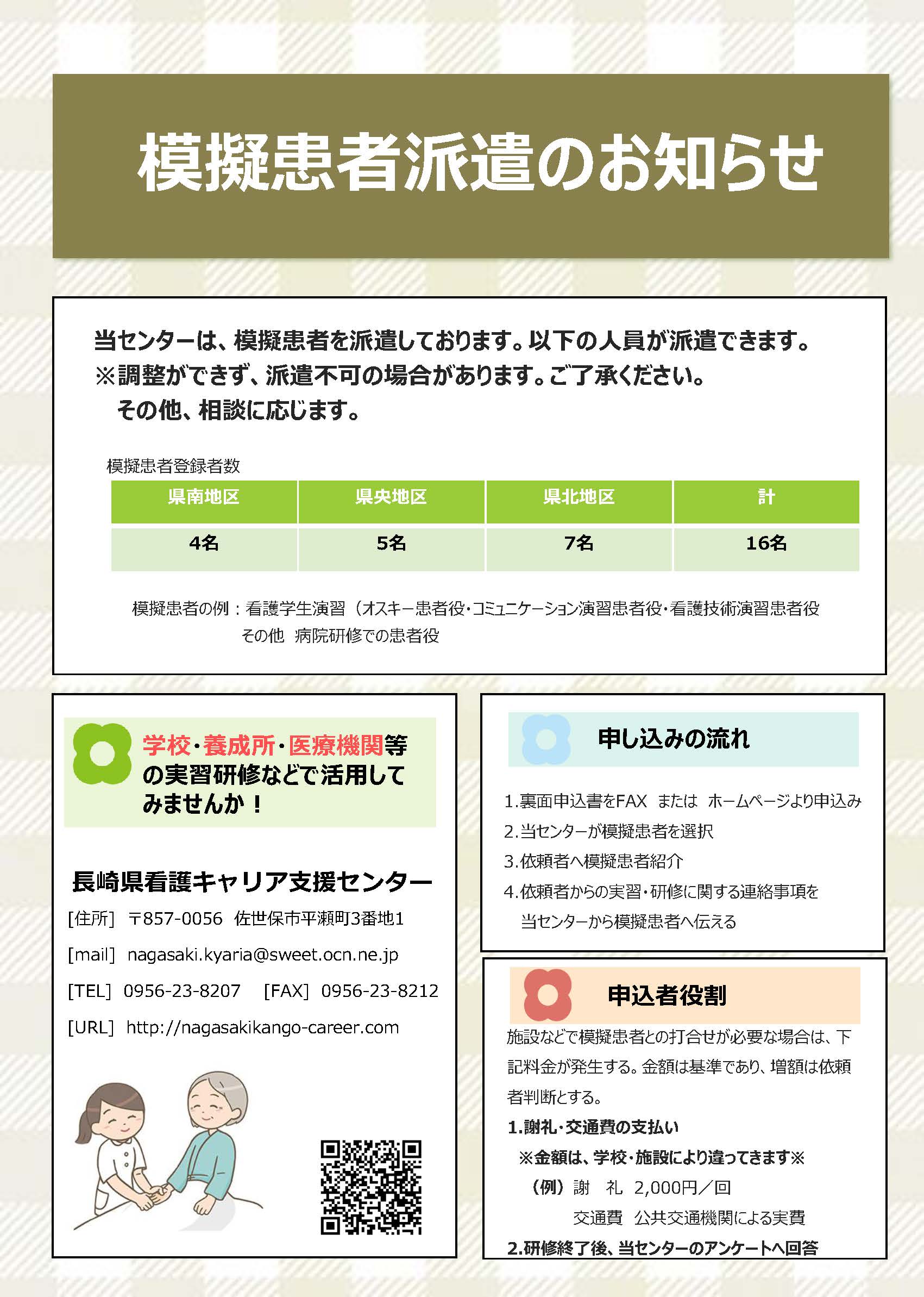 模擬患者派遣支援